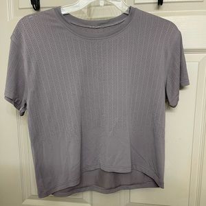 Lululemon cropped tee
